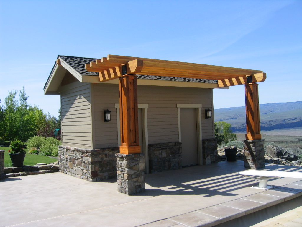 Custom all-tile pool at Quincy Vistas, a custom pool built in Quincy, WA, WA by Outdoor Elements Northwest